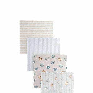 4 PACK - REGULAR FIT - Muslin blanket - animal characters 4 PACK - REGULAR FIT - Muslin blanket - animal characters