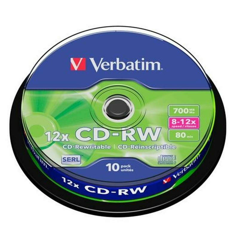 CD-RW Verbatim 43480