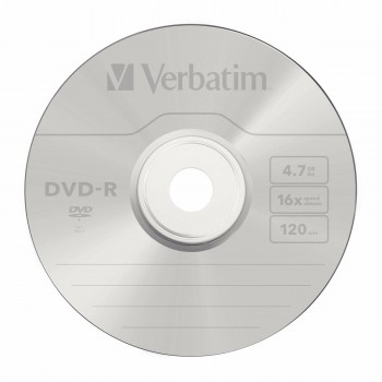 DVD-R Verbatim Matt Silver 100 штук 4,7 GB 16x
