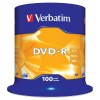 DVD-R Verbatim Matt Silver 100 штук 4,7 GB 16x