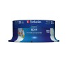 Blu-Ray BD-R Printable Verbatim Wide Inkjet Datalife 25 штук 25 GB 6x