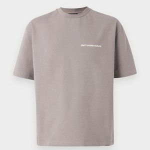 CLEO UNISEX - Print T-shirt - warm grey CLEO UNISEX - Print T-shirt - warm grey
