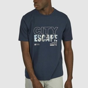 MODISCHES - Print T-shirt - dunkelblau MODISCHES - Print T-shirt - dunkelblau