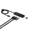 USB-разветвитель Startech H5C4A-USB-HUB-2 Чёрный