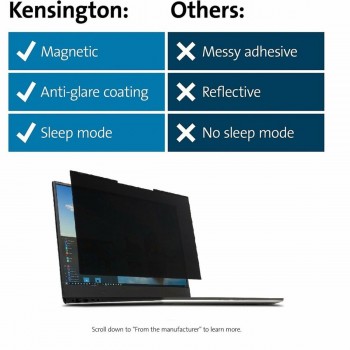 Фильтр для защиты конфиденциальности информации на мониторе Kensington K58353WW            