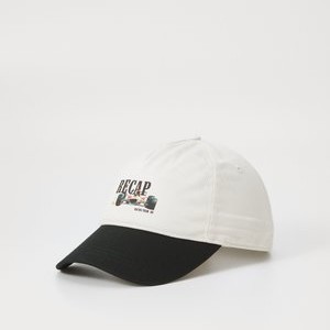 FORMULA UNISEX - Cap - cream/black FORMULA UNISEX - Cap - cream/black