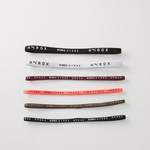 HYROX HAIRBANDS 6 PACK - Other accessories - black/white/ruby shimmer/glowing orange HYROX HAIRBANDS 6 PACK - Other accessories - black/white/ruby shimmer/glowing orange