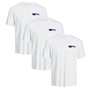 3ER PACK CORP - Print T-shirt - white small print