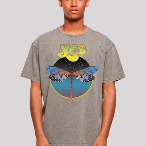 YES DRAGONFLY TOUR V1 - Print T-shirt - asphalt YES DRAGONFLY TOUR V1 - Print T-shirt - asphalt