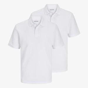 2ER PACK - Polo shirt - weiß 2ER PACK - Polo shirt - weiß
