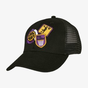 BALLER PATCHES TRUCKER - Cap - black mc BALLER PATCHES TRUCKER - Cap - black mc