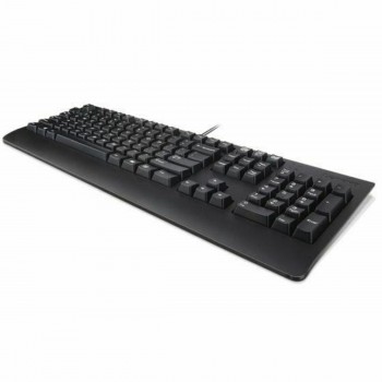 Клавиатура Lenovo 4X30M86918 Испанская Qwerty Чёрный