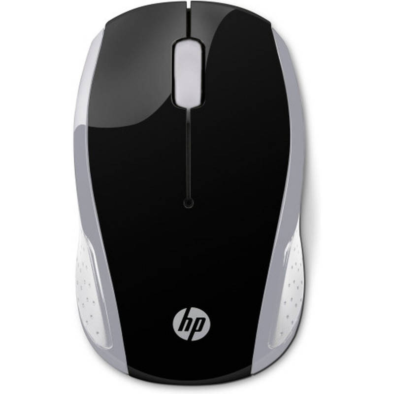 Мышь HP 200 Чёрный Серебристый 1000 dpi