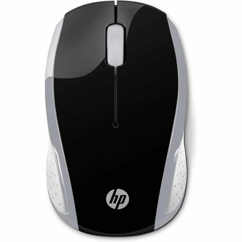 Мышь HP 200 Чёрный Серебристый 1000 dpi