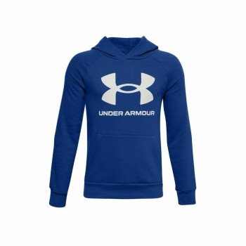 Толстовка с капюшоном детская Under Armour Rival Fleece Синий