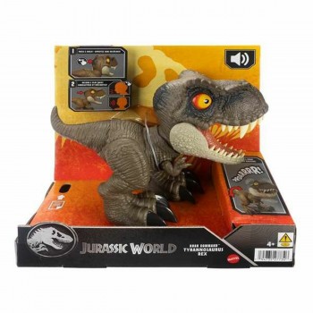 Динозавр Mattel Jurassic World Roar Command T-Rex 21,59 x 22,23 x 10,16 cm