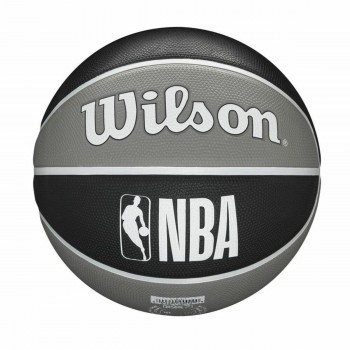Баскетбольный мяч Wilson Nba Team Tribute Brooklyn Nets Чёрный Резиновый Один размер 7