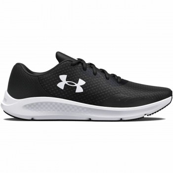 Беговые кроссовки для взрослых Under Armour Charged Pursuit 3 Чёрный