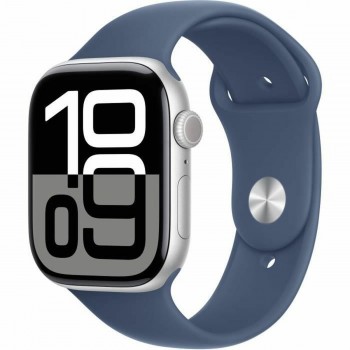 Умные часы Apple Series 10 GPS Серебряный 1,96" 46 mm