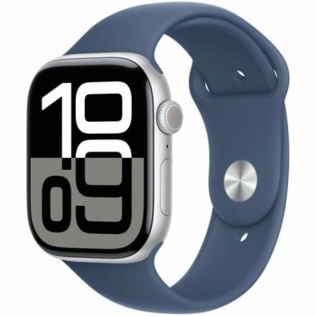 Умные часы Apple Series 10 Синий Серебристый 46 mm