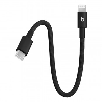 Кабель USB-C—Lightning Apple MEQM4ZM/A Чёрный 20 cm