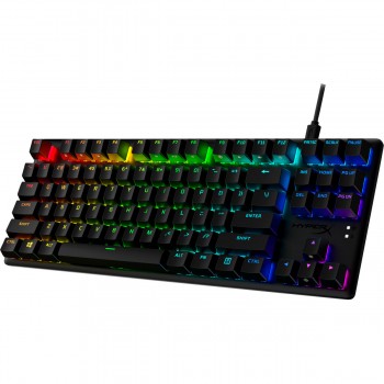 Игровая клавиатура Gaming Hyperx 639N7AA#ABE Чёрный Испанская Qwerty