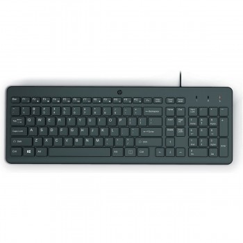 Клавиатура HP 150 Чёрный Испанская Qwerty