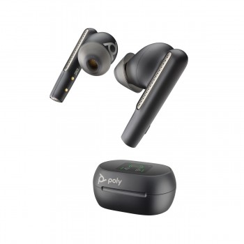 Bluetooth-наушники in Ear Poly Voyager Free 60+ UC Чёрный