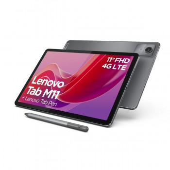 Планшет Lenovo Tab M11 4G 11" Mediatek Helio G88 4 GB RAM 128 Гб Серый Темно-серый