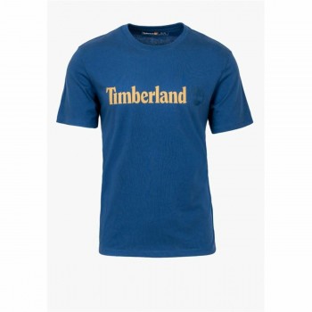 Футболка с коротким рукавом мужская Timberland Kennebec River Синий Индиго