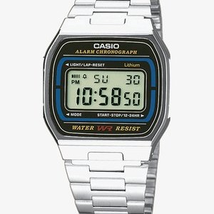 Digital watch - silver-coloured Digital watch - silver-coloured