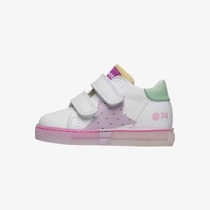 SALAZAR - Baby shoes - weiß lila SALAZAR - Baby shoes - weiß lila