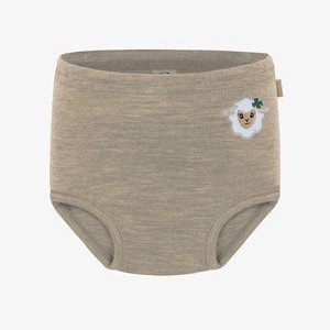 Baby Merino Windelhose Überhose Unterwäsche Trainingshosen 
 - Briefs - beige