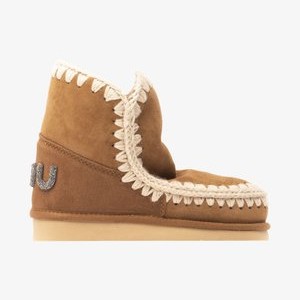 ESKIMO GLITTER LOGO - Classic ankle boots - marrone ESKIMO GLITTER LOGO - Classic ankle boots - marrone