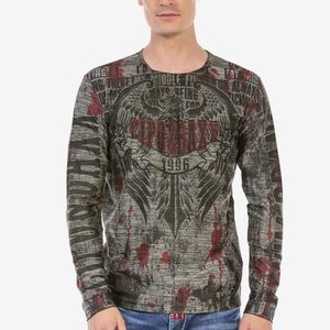 Long sleeved top - anthracite Long sleeved top - anthracite