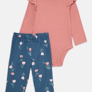 BODYSUIT PANT SET - Body - dark blue/pink BODYSUIT PANT SET - Body - dark blue/pink