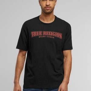 Print T-shirt - black red Print T-shirt - black red