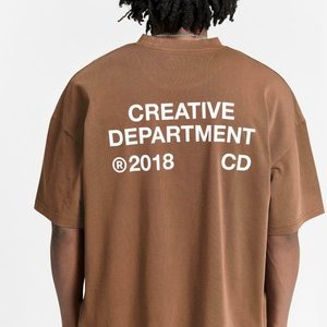 Print T-shirt - brown Print T-shirt - brown