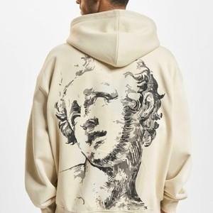 Zip-up sweatshirt - sand white Zip-up sweatshirt - sand white