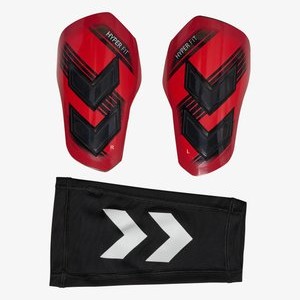 HYPER FIT - Shin pads - poppy red transparent HYPER FIT - Shin pads - poppy red transparent