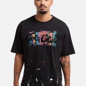 Print T-shirt - black Print T-shirt - black