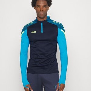 ZIP PERFORMANCE - Long sleeved top - marine/blau ZIP PERFORMANCE - Long sleeved top - marine/blau