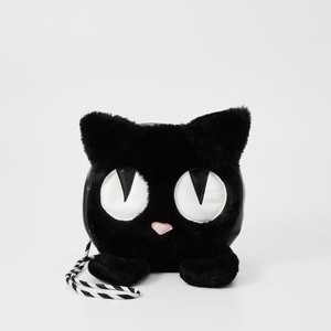 CAT BAG UNISEX - Cross body bag - black CAT BAG UNISEX - Cross body bag - black