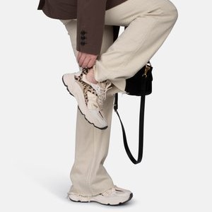 Trainers - white with animalprint Trainers - white with animalprint