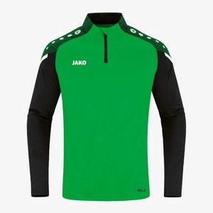 ZIP PERFORMANCE - Long sleeved top - gruenschwarz ZIP PERFORMANCE - Long sleeved top - gruenschwarz