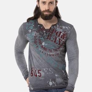 LANGARM - Long sleeved top - grey LANGARM - Long sleeved top - grey