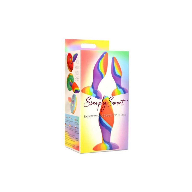 Анальный пробка XR Силикон набор 3 Предметы