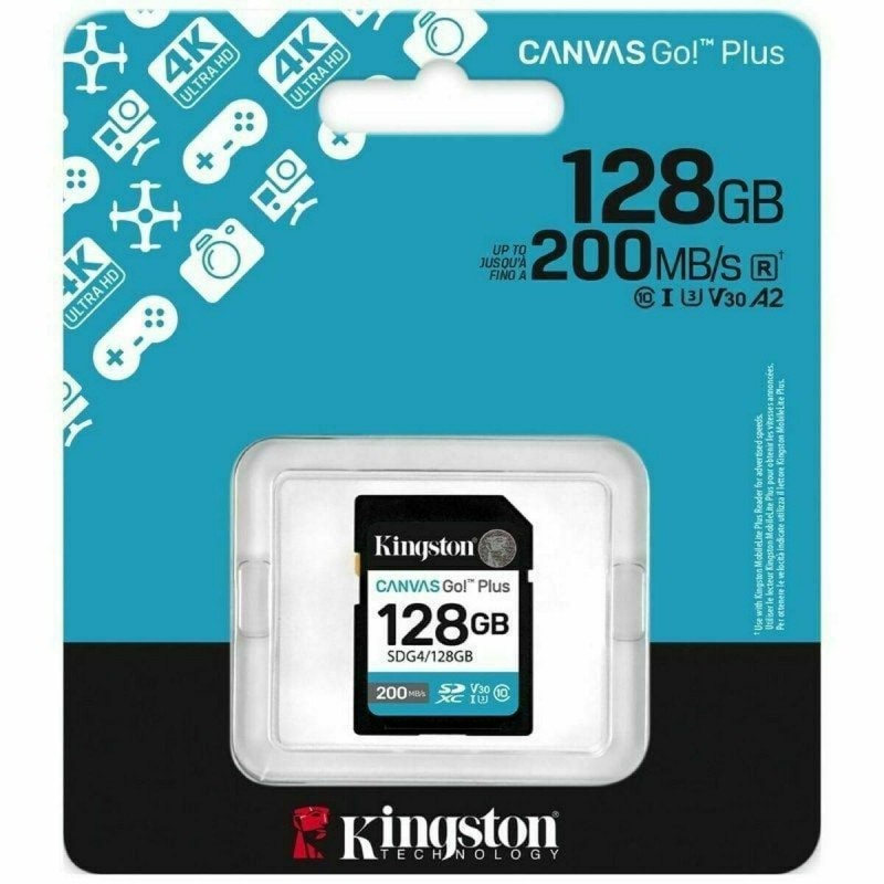 Карта памяти SDXC Kingston SDG4/128GB 128 Гб