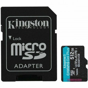 Карта памяти микро-SD с адаптером Kingston SDCG4/512GB