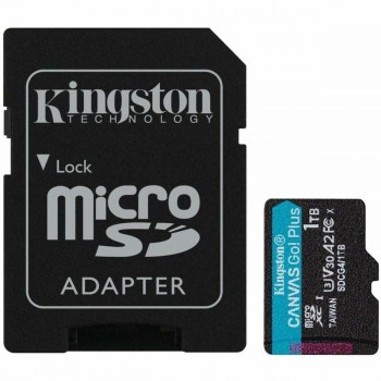 Карта памяти микро-SD с адаптером Kingston CANVAS Go! Plus 1 TB
